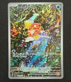 Pokemon TCG Magikarp Scarlet & Violet Paldea Evolved Holo Card 203/193 - Image 1