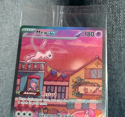 Pokemon TCG Mew EX SVP Blackstar 151 Promo Card 053 SEALED: See Description - Image 3