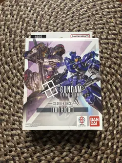 GUNDAM CARD GAME Starter Deck Iron Bloom ST05 Box English (New in Box) - Image 1