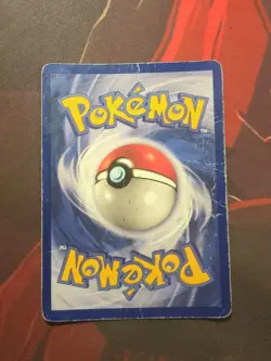 1999 Pokemon TCG Fossil Moltres Holo Rare Card #12/62 Vintage WOTC Damaged - Image 2