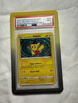 Special Delivery Pikachu SWSH074 SWSH: Sword & Shield Promo Cards Holo - Image 1