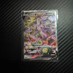 NM Espeon V 081/069 - Eevee Heroes - Korean Pokemon Card - Alternate Art - Image 1
