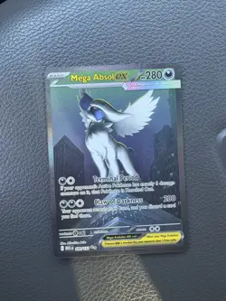 Mega Absol Ex 180/132 SIR Evolutions Pokemon Card Mint In Hand JUST PULLED MINT! - Image 1