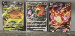 Charizard UPC V Vstar Vmax SWSH260 SWSH261 SWSH262 Promo Cards - Image 1