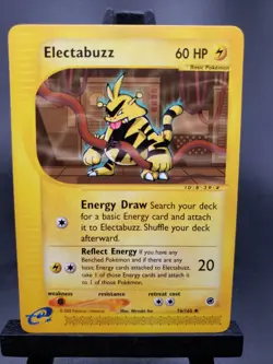 Pokemon Card TCG Electabuzz 76/165 Uncommon NM LP Expedition E Reader - Image 1