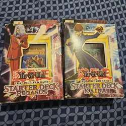 YuGiOh Starter Deck: Kaiba And Pegasus Missing Holos All Cards Are Nm - Image 1