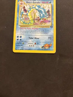 Pokemon Card Misty's Gyarados 13/132 -Gym challenge-Eng-Holo-Exc! - Image 3