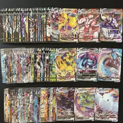 100 ex V Vmax RR RRR Holo Full Arts Lot Set Pokemon Japanese Cards T760 - Image 1