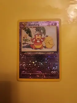 Slowking 14/18 Southern Islands Reverse Holo Pokemon Card LP RARE SWIRL - Image 1