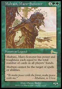 Multani, Maro-Sorcerer -Foil Medium Play MTG Urza's Legacy - Image 1