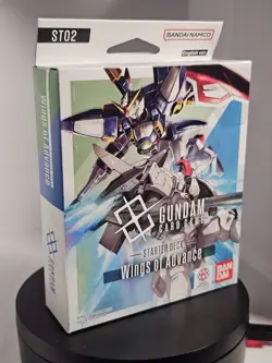 Gundam Card Game Wings of Advance Starter Deck Sealed Brand New ST02 Hard 2 Find - Image 1