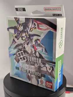 Gundam Card Game Wings of Advance Starter Deck Sealed Brand New ST02 Hard 2 Find - Image 3