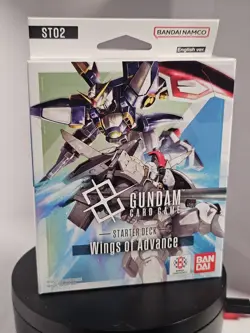 Gundam Card Game Wings of Advance Starter Deck Sealed Brand New ST02 Hard 2 Find - Image 4