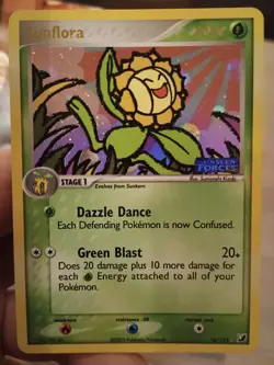 Pokemon Cards Ex Unseen Forces Sunkern & Sunflora Reverse Holo Stamped - Image 4