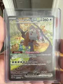 Bloodmoon Ursaluna ex 216/167 Twilight Masquerade SIR Holo Pokemon Card - NM 💎 - Image 1