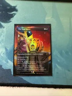 The Soul Stone (Borderless) Marvel's Spider-Man Foil - Image 1
