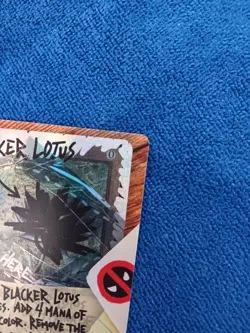 Blacker Lotus Rainbow Foil Secret Lair Drop Foil Deadpool Scott Okumura MTG - Image 4