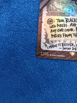 Blacker Lotus Rainbow Foil Secret Lair Drop Foil Deadpool Scott Okumura MTG - Image 5