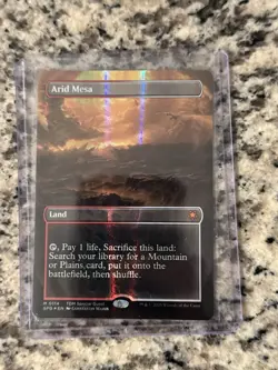 Arid Mesa (Borderless) (Dragonscale Foil) Special Guests Foil - Image 1