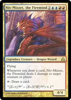 NIV-MIZZET, THE FIREMIND x1 mtg NM Guildpact 1 Rare - Image 1