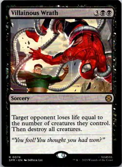 Villainous Wrath R Sorcery Marvel's Spider-Man 74 Near Mint - Image 1