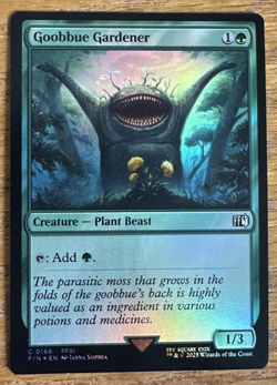 MTG Final Fantasy, Goobbue Gardener - Foil - Image 1