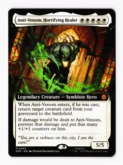 Anti-Venom, Horrifying Healer (Extended Art) (M) MTG Marvel's Spider-Man (SPM) - Image 1