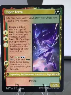 MTG: Final Fantasy Terra, Magical Adept Extended Art Non-foil Mythic 0511 - Image 2