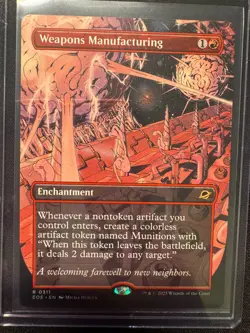 Weapons Manufacturing (Borderless 311) - NM - MTG - EOE - Image 1