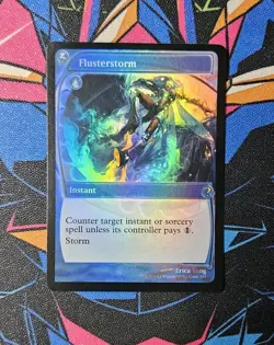 Flusterstorm NM Future Sight Frame Foil MTG Mystery Booster 2 Unplayed Magic - Image 1