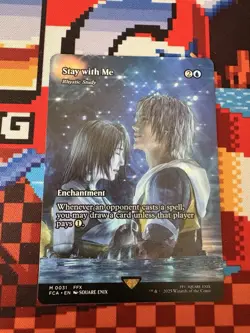 Stay with Me - Rhystic Study (Showcase) Final Fantasy: Through the Ages Regular - Image 1