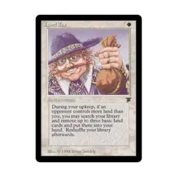 WOTC MtG Legends Land Tax (U) VG+ - Image 1