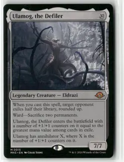 Magic the Gathering Modern Horizons 3 Ulamog, the Defiler Mythic - Image 1