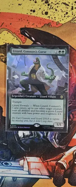 Lizard, Connors's Curse (Extended Art) MTG Foil - Image 1