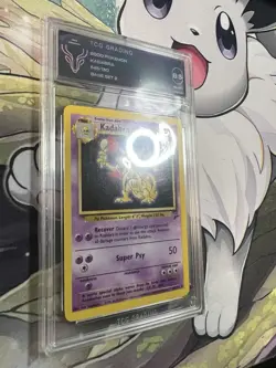 2000 Pokemon Kadabra 46/130 Base Set 2 TCG 8.5 - Image 2