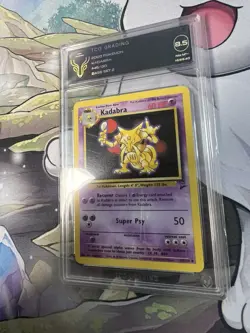 2000 Pokemon Kadabra 46/130 Base Set 2 TCG 8.5 - Image 3