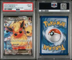 2016 POKEMON XY GENERATIONS RADIANT COLLECTION RC28 FULL ART/FLAREON EX - PSA 9 - Image 3