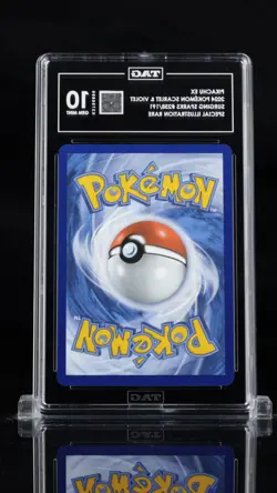 2024 Pokemon SSP En-Surging Sparks Special Illustration Rare Pikachu EX Tag 10 - Image 2