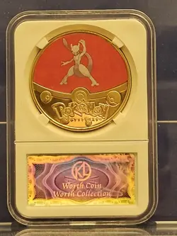RARE Pokemon Collector Coin Set - Worth Coin Collection Charizard, Mewtwo, Eevee - Image 3