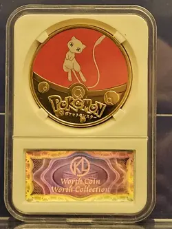 RARE Pokemon Collector Coin Set - Worth Coin Collection Charizard, Mewtwo, Eevee - Image 5