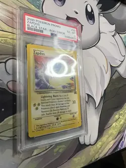 2000 Pokemon Zapdos 23 Promo ERROR PSA 6 - Image 2