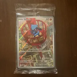 Riolu 010 Mega Evolutions ETB Pokemon Center Stamped Promo - Image 1