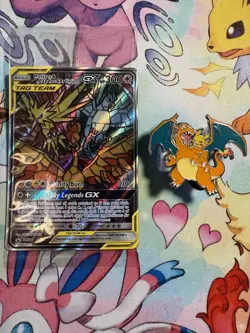 1 X POKEMON - Moltres & Zapdos & Articuno GX - SM210 - SEALED - HIDDEN FATES!! - Image 1