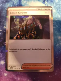 Pokemon TCG Boss's Orders Scarlet & Violet - Paldea Evolved 172/193 Holo Holo... - Image 1