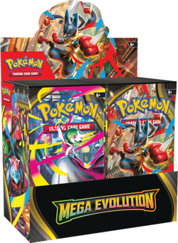 Pokemon ME01 Mega Evolutions Booster Box Enhanced (includes box topper) - Image 1