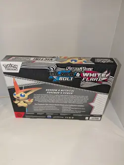 Pokemon TCG Black Bolt & White Flare Unova Victini Illustration Collection Box - Image 3
