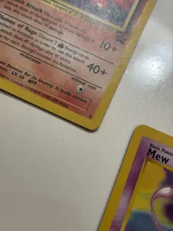 Bundle Of Arcanine Black Star Promo 6 & Mew Black Star Promo 8 Non-holo Pokemon - Image 2