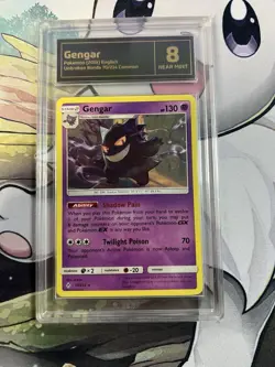 Gengar Pokemon TCG 2019 Unbroken Bonds 70/214 TCG 8 Near Mint - Image 1
