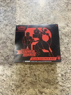 Pokemon Scarlet and Violet: Destined Rivals Elite Trainer Box - Factory Sealed - Image 1