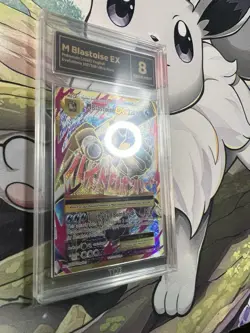 M Blastoise EX Pokemon TCG 2016 Evolutions 102/108 Ultra Rare TCG 8 Near Mint - Image 2